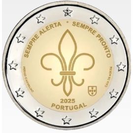 2€ Euros Commémorative Portugal 2025 "Scoutisme"