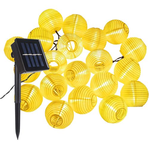 ERSHI-Guirlande Lumineuses Solaire LED Lanterne, 30 LEDs 6,5M/21,3Ft Étanche Extérieur Décorative Guirlande Lampion LED pour Fête,[469]