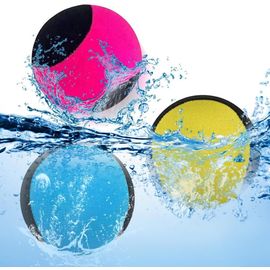 Ershi-Balles À Eau, 3 Pcs Balles À Eau En Lycra À Séchage Rapide Balle Rebondissante D'eau De Pour La Plage, La Mer Et Les Activit[773]