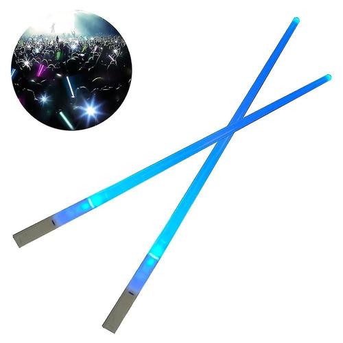 Baguettes Lumineuses Led, Artefact De Concert, Bâton Lumineux Bleu Clignotant