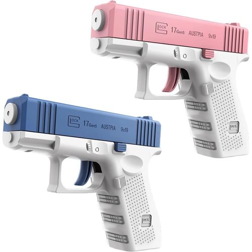 Ershi-Pistolets À Eau 2pcs, Pistolets Et Fusils À Eau Portée De 10 M, Pistolet À Eau Manuel, Aucune Pile Requise Convient Aux Adul[2320]