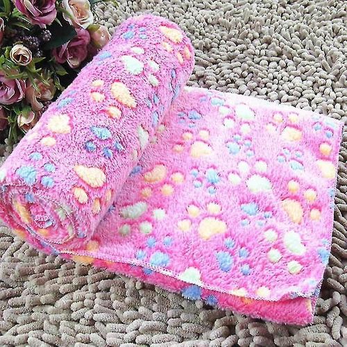 Couverture Polaire Douce Et Chaude Pour Animaux, Couverture De Lit Pour Chien, Chiot, Animal-Rose S