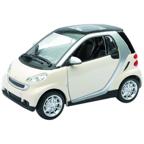 Newray 71034 Smart Fortwo Blanc Échelle 1 24 Die Cast Window Box