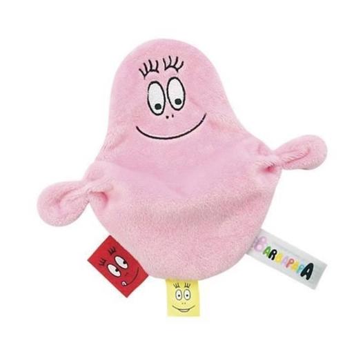 Peluche Barbapapa Mini Doudou Rose 14 Cm