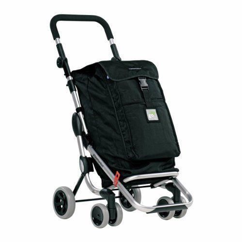 Foppapedretti 9702000100 - POUSSETTE DE MARCHE - monter noir du shopping trolley noir