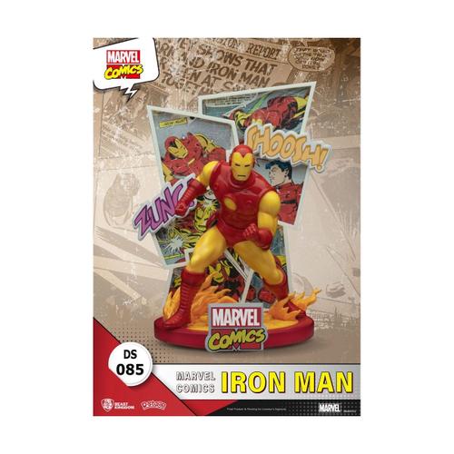 Marvel Comics Diorama Pvc D-Stage Iron Man 16 Cm