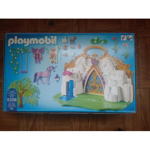 Playmobil, référence d'origine 5208 'Parc enchanté des fées et Licorne', 15  pièces - Label Emmaüs