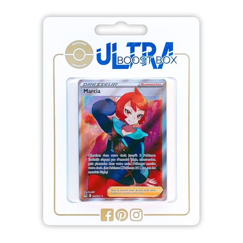 Marcia 189 196 Dresseur Full Art - Ultraboost X Epée Et Bouclier 11 Origine Perdue - Coffret De 10 Cartes Pokémon Françaises