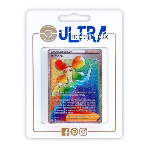 Kiméra 206 196 Dresseur Arc En Ciel Secr Te - Ultraboost X Epée Et Bouclier 11 Origine Perdue - Coffret De 10 Cartes Pokémon Françaises