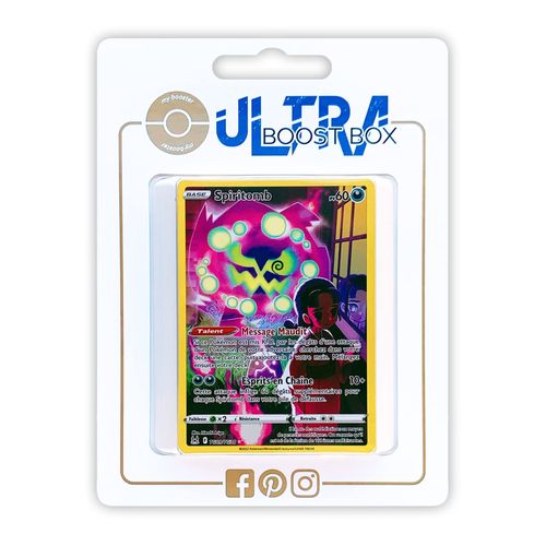 Spiritomb Tg09 Tg30 Full Art Secr Te - Ultraboost X Epée Et Bouclier 11 Origine Perdue - Coffret De 10 Cartes Pokémon Françaises