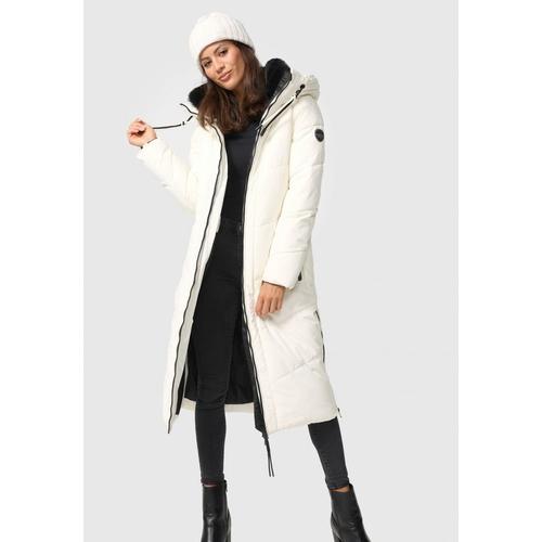 Manteau D'hiver Matelassé Pour Femme Nadaree Xvi Marikoo Blanc: Xxl