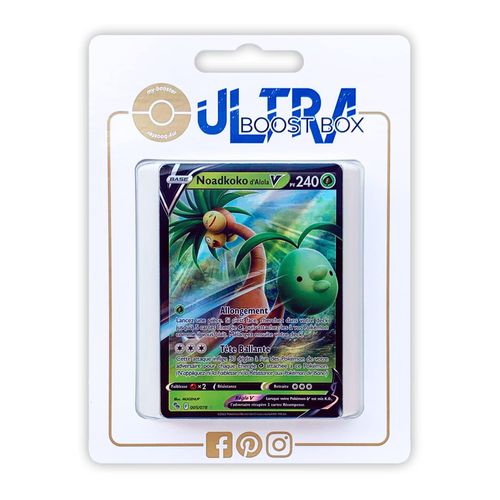 Noadkoko D Alola V 5 78 - Ultraboost X Epée Et Bouclier 10 5 Pokémon Go - Coffret De 10 Cartes Pokémon Françaises