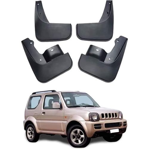 Eryi-4 Pièces Auto Bavettes, Pour Suzuki Jimny 2005-2018, Résistant À L'usure Étanche Anti-Éclaboussures Bavettes Voiture Accesso[4373]