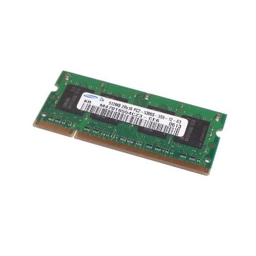 512Mo RAM PC Portable SODIMM M470T6554CZ3-CE6 DDR2 PC2-5300S 667MHz CL5