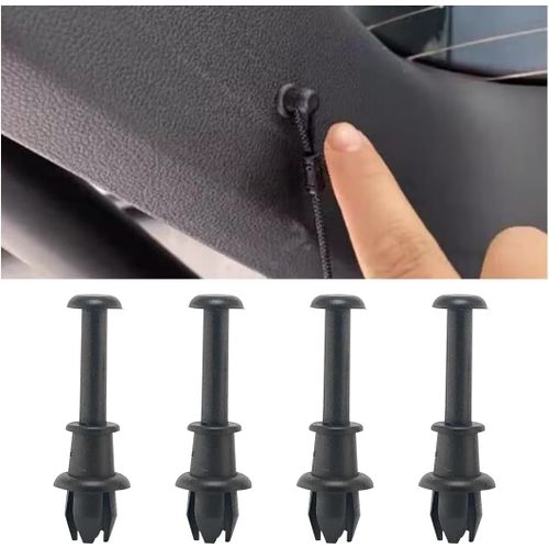 Eryi-4 Pieces Clips De Fixation Cintre À Cordes Pour Étagère Arrière Voiture, Chevilles Pour Étagère Coffre De Voiture, Cordons D[3782]