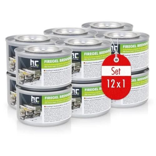 12x200g Gel Combustible 