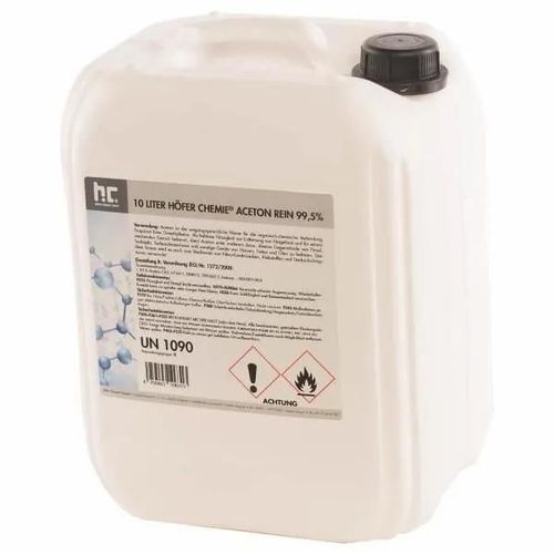 1 x 10 L Acétone pur 99,5%