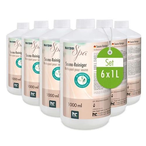 6x 1 L 1l Nettoyant Pour Sauna