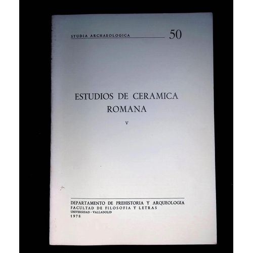 Estudios De Ceramica Romana V