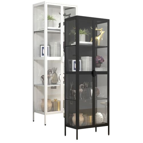 Vcm Acier Verre Vitrine Vitrine De Collection Vitrine De Verre Vitrine 180x60x35 Floka Xxl Acier Verre Vitrine Vitrine De Collection Vitrine De Verre Vitrine 180x60x35 Floka Xxl