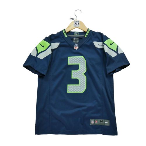 Reconditionné - Maillot Femme Nfl Seattle Seahawks Marine - Taille 10/12 Ans - Femme - Marine
