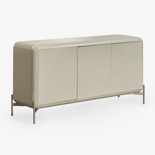 Buffet 160x45 Cm En Mdf Alazne Vert Laurier