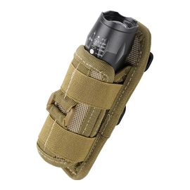 Étui De Poche Pour Lampe De Poche Tactique,Support De Lampe De Poche Rotatif,Clip De Ceinture,Étui De Transport Pour Torche Tactique Avec Mousqueton À 360 Degrés