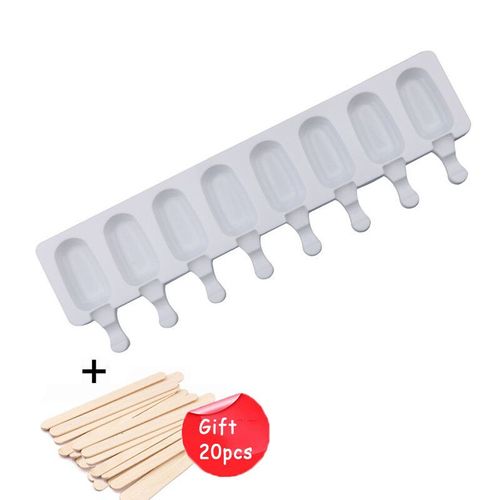 Moules À Crème Glacée En Silicone,De Qualité Alimentaire,Avec Bâtonnets,Dessert,Magnum,Machine À Crème Glacée - Type L