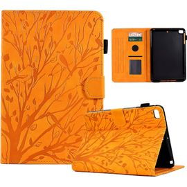 Coque Pour Ipad 6ème/5ème Génération 9.7 Pouces 2018/2017 Housse Étui À Rabat Et Portefeuille Case Avec Fonction Support Et Poche Cartes, Coque De Protection Ipad Air 2/ Air - Jaune.[F5013]