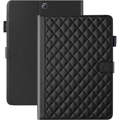 Coque Pour Samsung Galaxy Tab S2 9.7 Pouces 2015 Sm-T810/Sm-T815 Business Cuir Pu Tablet Étui Pour Galaxy Tab S2 9.7 Avec Fente Pour Carte Fonction Stand Noir.[F2741]