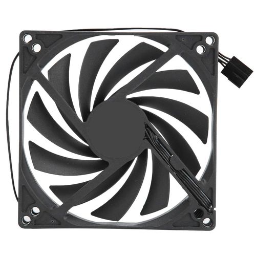 Ventilateur de refroidissement de radiateur de processeur de 10 cm, refroidisseur de PC PWM 4Pin 45CFM, régulation de vitesse 12 V / 0.15A Ultra mince 18dBA.[S264]