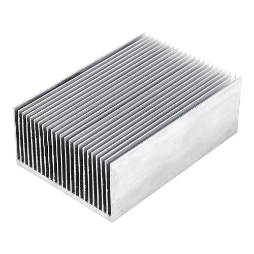 Dissipateur Thermique en Aluminium, 3.94"" x2.71"" x 1.41"" / 100 x 69 x 36mm, Dissipateur Thermique, Refroidisseur à 23 Lamelles pour Modules IC, Ordinateurs PC, LED.[S962]