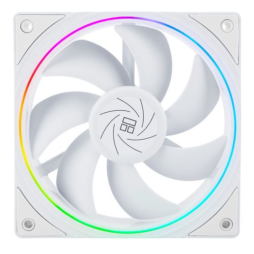 TL-S12W Ventilateur de refroidissement de châssis de ventilateur de processeur avec effet d'éclairage argb, ventilateur d'ordinateur silencieux PC PWM.[S583]