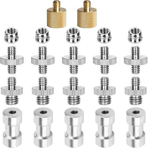 Adaptateur Vis Caméra Adaptateur Trépied Adaptateur Convertisseur Adaptateur Laiton Vis 22Pack.[F575]
