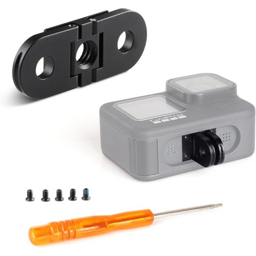 Adaptateur de trépied pour GoPro,Folding Fingers de connecteur 1/4 pour Hero 12/11/10/9/8 et GoPro Max.[F1015]