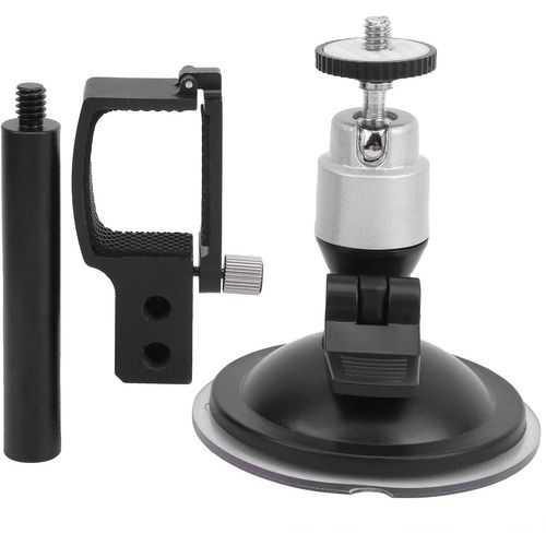 Support de Caméra de Voiture en Alliage D'aluminium en Plastique Support de Voiture Ventouse Support Fixe Kit D'extension Accessoire pour Caméra OSMO Pocket 2.[F850]