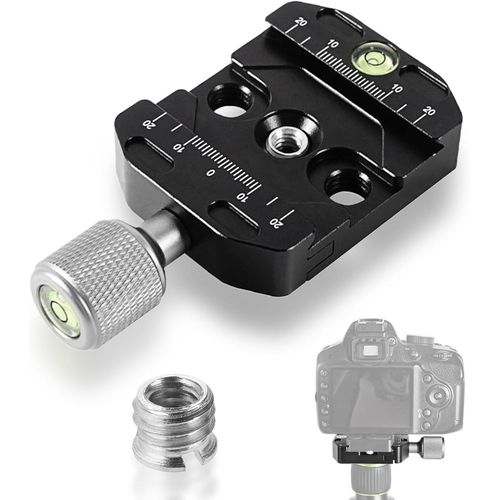 Pince à dégagement rapide 50 mm, pince de serrage rapide pour Arca-Swiss, QR-50N Quick Release Plate Clamp, pince en métal, plaque de dégagement rapide, trépied plaque à dégagement rapide un.[F943]