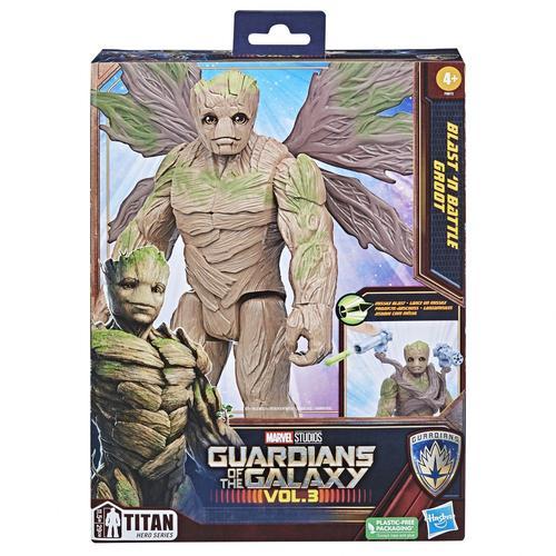 Batman Marvel Studio's Gardiens De La Galaxie Vol. 3 Titan Hero Series - Blast 'n Battle Groot