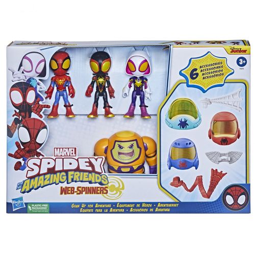 Marvel Spidey Et Ses Amis Extraordinaires Web-Spinners Équipement De Héros