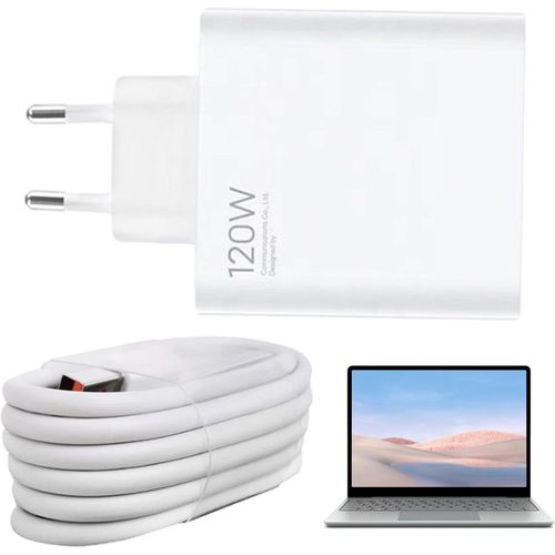 Chargeur Usb C, Bloc Chargeur Rapide,Tête De Charge Rapide 120w 6a Pour Téléphone,Adaptateur De Chargeur Avec Câble De Charge 120 W,Accessoires De Produits Électroniques Pour Voyage D'affair.[F1576]