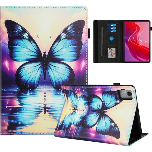 Coque Pour Lenovo Tab M11 2024 Impression Graphique Housse En Tablette Cuir Pu Protection Pour Lenovo Tab M11 11 Pouces Tb330fu Papillon D'ombre.[F5438]