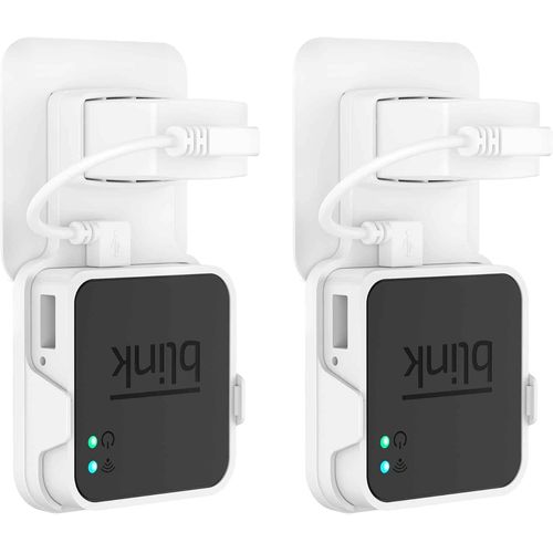 Support Mural pour Module BSync Module, Wall Mount sur Prise pour concentrateur WiFi de caméra de sécurité extérieure et intérieure BXT, sans Fils encombrants.[S1246]