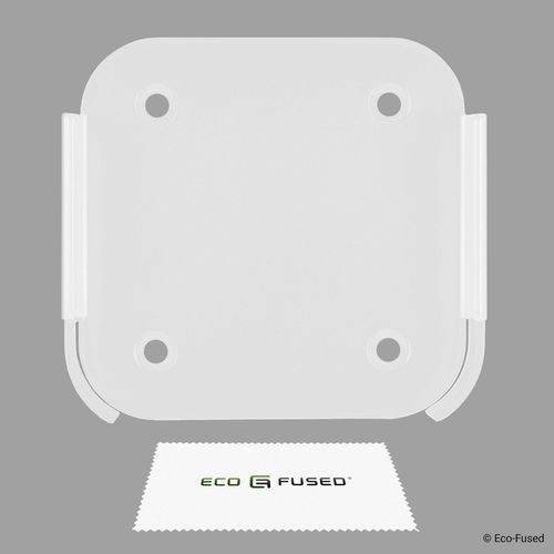 Eco-Fused Support Mural Compatible avec Apple Airport Express [2e génération] et Apple TV [2e + 3e génération] - Support de Cadre - Parfaitement adapté - Facile à Fixer, à insérer et à Branc.[S1259]