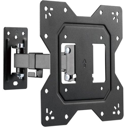 Support Mural Universel inclinable et orientable pour téléviseur VESA 200 x 200 mm 23-43"" jusqu'à 30 kg Noir.[S1469]