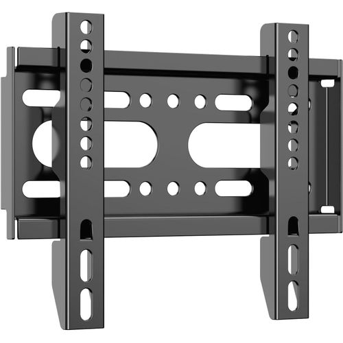 Support Mural TV Fixe pour 14-42 Pouces,VESA jusqu'à 200x200mm Poids Maximal 25KG, 19 24 27 32 37 Pouces Petit écran de télévision Ultra - Mince Support Mural pour Moniteur,Support Mural TV.[S100]