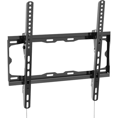 Support Mural TV, Fixation Murale TV pour 26-55 Pouces Support Tele Inclinable Accroche Television Mural Universel Max. Support VESA 400x400mm,Charge Jusqu'à 55 kg Installation Facile.[S58]