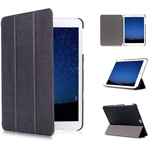 Galaxy Tab S2 9.7 Etui Housse - Smart Cover Housse De Protection Pour Samsung Galaxy Tab S2 9.7 Pouces Sm-T810/T813/T815/T819 Coque Pochette Ave Support Et Fermeture Magnétique ,Noir.[F4987]