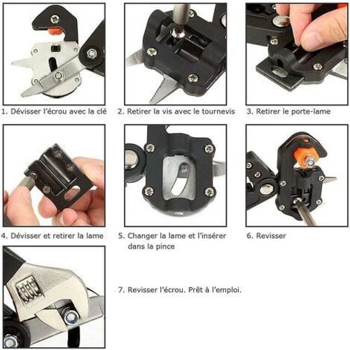 Ciseaux de Greffage Professionnels, Pince à Greffer, Outils de greffe pour  greffer et élager, 3 Lames