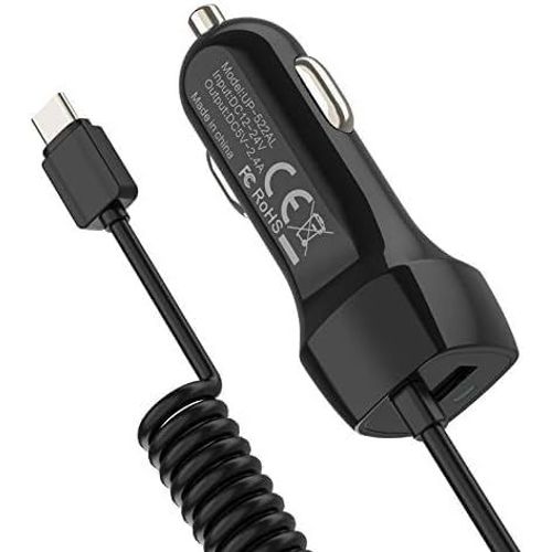 Chargeur Voiture Usb Rapide Avec Type C Câble Chargeur Allume Cigare12v Pour Samsung Galaxy S23 Ultra Plus S22 S21 S20 A53 A23 A13 A14, Pixel 7 Pro 6, Phone 13 12 11 Xs,Huawei P20 P30 Allume.[F1313]