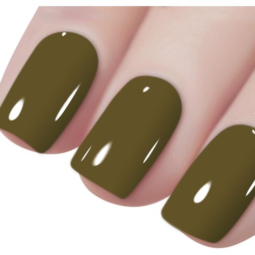 16ml Vernis À Ongles Gel Couleur Olivedrab, Vernis Semi Permanent Soak Off Uv Led Gel Polish Nail Art Manucure 16ml L023 